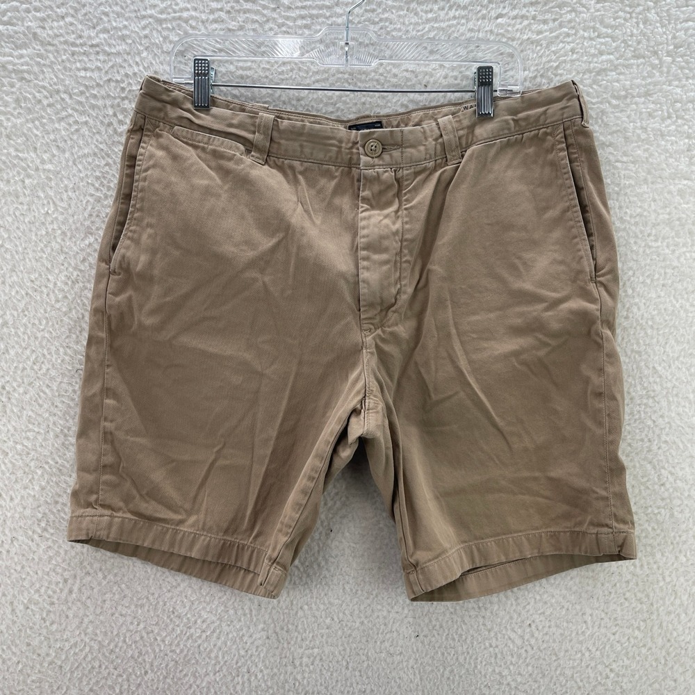 J Crew Chino Shorts Mens 36 Beige 9" Stanton Luxury Preppy Casual Summer Beach